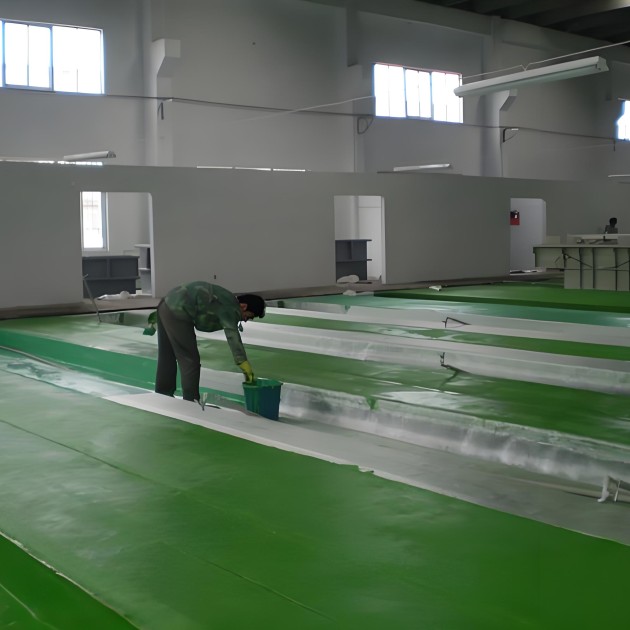 泰兴防腐蚀地坪,环氧玻纤地坪，玻纤工业地坪，环氧玻纤布地坪,乙烯基玻纤布地坪产品图1